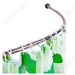 Aquanet 152670 Карниз для ванны JAMAICA 1600*1000 – фотография-1